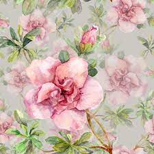 All of these great vintage floral designs are available in fabric by the yard, fabric by the meter, wallpaper and home decor items like curtains, bedding, pillows and dining. Blooming Pink Flowers Seamless Vintage Floral Pattern Watercolor Retro Design And Natural Background Stock Photo Picture And Royalty Free Image Image 45707365