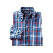 Fente pour crayon et boucle de suspension dans le col. Chemise Flanelle Acheter Chemises Chemisettes L Homme Moderne