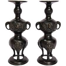 Japanese Candle Holders 34 For Sale At 1stdibs