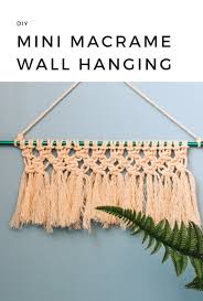 Maybe you would like to learn more about one of these? How To Make A Mini Macrame Wall Hanging Pretty Handy Girl