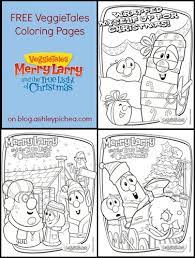 Veggie tales christmas coloring pages. Free Veggietales Coloring Pages Merry Larry And The True Light Of Christmas