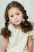 Pretty Little Girl With Brown Hair