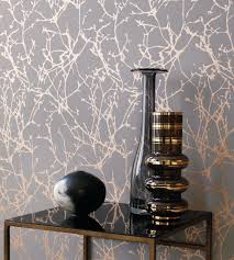 Romo Arbor Wallpaper Wallpaper Lounge Best Living Room Wallpaper Hallway Wallpaper