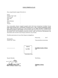 Dan saya bersedia menerima hukuman dari pihak sekolah atas perbuatan yang saya lakukan tersebut. Contoh Surat Pernyataan Tidak Mengulangi Kesalahan Kerja Contoh Surat Cute766