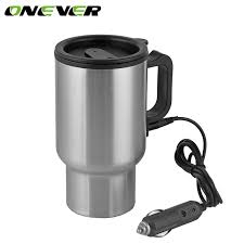 12v 450ml Auto Cup Heater Stainless Steel Coffee Tumbler Stainless Steel Coffee Mugs Stainless Steel Coffee