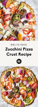 Delicious Zucchini Pizza Crust Recipe Low Carb Ambitious Kitchen Recipe Clean Eating Recipes For Dinner Clean Eating Dinner Zucchini Pizza Crust