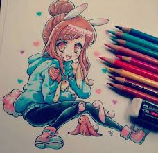 Art By Ibu Chan Cizimler Drawing Cizim