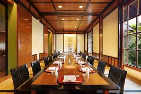 Hand carved chinese dining room set. Genji Japanese Restaurant Taste Of Ayodya