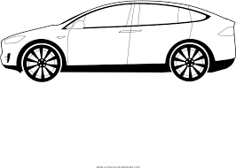 Tesla roadster paint colors imagined in new interactive. Download Tesla Model X Coloring Page Executive Car Png Image With No Background Pngkey Com