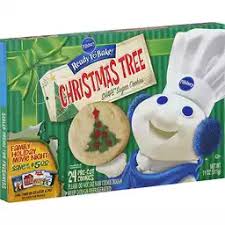 Whether you're making them for a party, santa, or just a cozy night in by the fireplace, there's want even more easy cookie ideas? Pillsbury Ready To Bake Cookies Sugar Pre Cut Christmas Tree Shape Cookies Donelan S Supermarkets