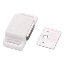 Replacing all your cabinets will come with a hefty price tag, but if you instead just. Liberty 2 In White Heavy Duty Magnetic Door Catch With Strike C080x0c W P The Home Depot