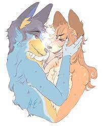 Chili and bandit [ych?] art by H•E (me) : r/furry