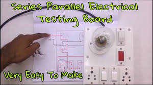In conjunction with circuit diagram symbols, there are also a series of different types of line styles to connect objects. How To Make Series Parallel Electrical Testing Board In Hindi Youtube