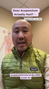 Does acupuncture hurt? Spoiler: It's not what you think. 👀 Senior staff  acupuncturist Engkeat Teh, LAc, MAc, from the UPMC Center for Integrative  Medicine, shares his take