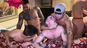 Pornstars Super Orgy 2023 for the New Years Celebration: Spanish Gay  Amateur Porn