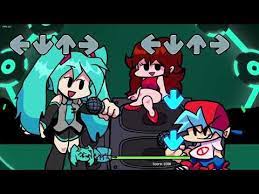 Hatsune Miku Mod By Evdial Friday Night Funkin Youtube In 2021 Friday Night Easy Doodle Art Funkin