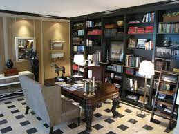 The custom barstools were inspired by. 7 Ways To Give Your Study A Victorian Touch