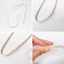 Many techniques can be incorporated to create a choker necklace. Diy Colorful Rope Necklace Design Sponge