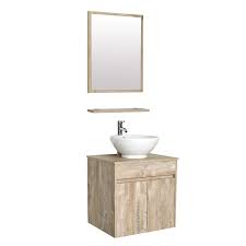 Maybe you would like to learn more about one of these? A06e03ak Eclife 24 Bathroom Vanity Sink Combo Wall Mounted Natural Cabinet Vanity Set Round White Ceramic Vessel Sink Top Pop Up Drain Mirror W Chrome Faucet Tools Home Improvement Kitchen