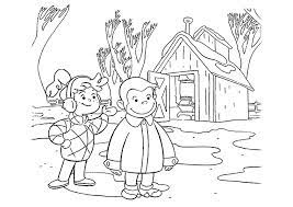 Curious george itself is a television series in 2006 with the character of a cute monkey and is based on a children's book series also named curious george. 15 Free Printable Curious George Coloring Pages