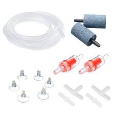 Pawfly 13 Feet Airline Tubing Standard Aquarium Air Pump Accessories Air Stones Check Valves Suction Cup Aquarium Air Pump Aquarium Accessories Aquarium Pump