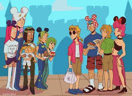 Sutōn ōshan) is the sixth story arc of the japanese manga series jojo's bizarre adventure, written and illustrated by hirohiko araki. Fanart Stone Ocean But They All Go To Disney World Art By Me Stardustcrusaders