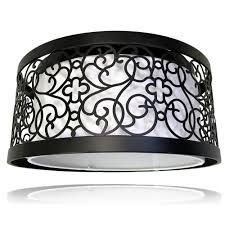 4.6 out of 5 stars. Ecommerce Lighting 3 Light Bronze Flushmount With Interior Off White Linen Shade Flush Mount Ceiling Lights Flush Ceiling Lights Light Fixtures Flush Mount