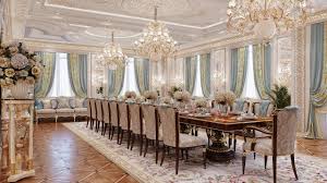 Wanting to chain the practical with a decoration, they created the dividers. Dining Room Interior Design In Dubai By Luxury Antonovich Design