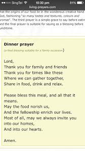 A short christmas dinner prayer of thanks. Pin On My Own Thing