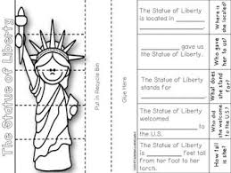 Statue Of Liberty Mini Reader And Flip Book Mini Readers Flip Book Statue Of Liberty