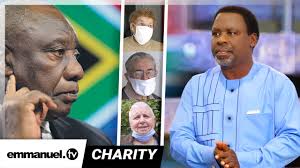 The people hear and change. Tb Joshua S Message To South Africa During Coronavirus Lockdown Emmanuel Tv