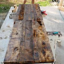 Paletten Holz Altern Lassen Abflammen Made By Myself Holz Paletten Holz Ideen