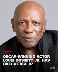 Louis Gossett Jr., a star of film and television who won an Academy Award  for his performance in "An Officer and a Gentleman," has died, according to  his family. He was 87.