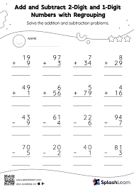 math worksheets for 2nd graders online splashlearn
