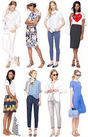 Uber Chic For Cheap Inspired J Crew Red White Blue J Crew Style Fashion J Crew Outfits