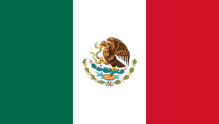 Resultado de imagem para bandeira México"