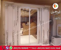 اشيك غرف نوم كلاسيك استيل بيضاء اللون صنع دمياط من الكامل للاثاث سلمى امين