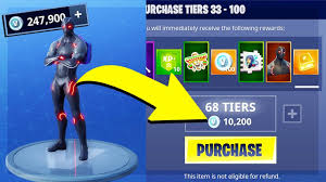 If you bought the battle pass specifically to get a costume that doesn't unlock until tier 69, you'd better be ready to grind. Spending 250 000 V Bucks On Season 4 Battle Pass Fortnite Battle Royale Youtube