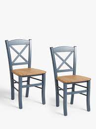Porter black metal rectangular dining table for 6 with haze oak finish top (60 in. Dining Chairs John Lewis Partners