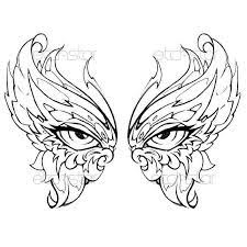 Butterfly Wings With Eyes Butterfly Eyes Butterfly Drawing Tattoo Design Drawings