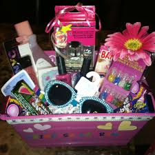 Birthday Gift Baskets For Kids Birthday Gift For Little Girl 7 Yrs Personalized Basket Full Of Goodies Like Nail Polish Nail Polish Re Little Girl Gifts Girl Gift Baskets Kids Gift Baskets