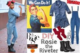 Vida Fashionista A Small Town Girl Living In The City Of Brotherly Love Philadelphia Rosie The Riveter Halloween Rosie The Riveter Rosie The Riveter Costume