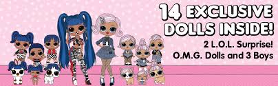 Each ball includes 50+ surprises, including exclusive dolls, clothing and accessories, and charms. Amazon Com L O L Surprise Amazing Surprise With 14 Dolls 70 Surprises 2 Playset Toys Games