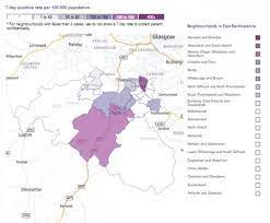 East Renfrewshire Area Map East Renfrewshire's Covid Case Rate Continues To Rise | Barrhead News