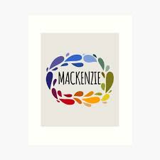 Mackenzie Given Name Art Prints for Sale