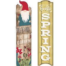 Garden décor adds the extra flavor you need to the plants and flowers you are growing. Enchanted Garden 40 Spring Outdoor Wall Art Assorted Styles At Menards