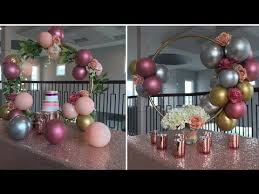 Diy Dollar Tree Hula Hoop Balloon Cake Stand Diy Dollar Tree Hula Hoop Party Decorations Diy Dollar Tree Diy Dollar Tree Centerpieces Dollar Tree Centerpieces