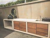 Outdoor Kuche Mit Natursteinarbeitsplatte Outdoor Kuche Design Fur Aussenkuche Outdoor Grill Kuche