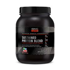 Gnc Amp Sustained Protein Blend Fruity Crisps Gnc