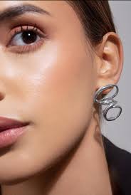 Camille Silver Earrings